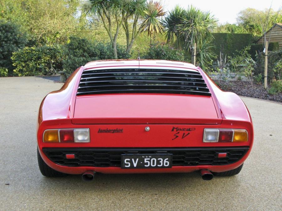  Lamborghini Miura SV 1972 года  (фото 5 из 8)